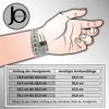 Generisch JoJewelry Fan-Armband München (22 cm)