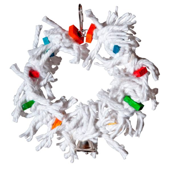 Paradise Supreme Snuggly Ring with Bell Toy
