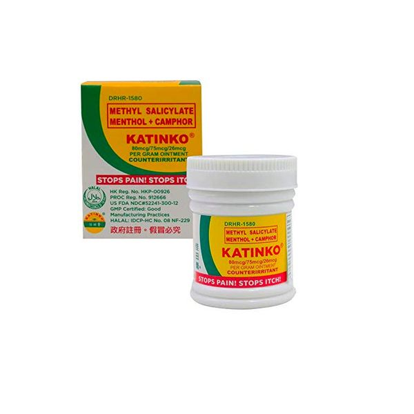 KATINKO OINTMENT FOR MUSCLE RHEUMATISM INSECT BITE HEADACHE RELIEF 10gram