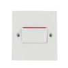 iSeventy9 Three Pole Fan White Wall Switch Isolator 10A Bathroom Kitchen Extractor