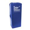 SuperStickers Blue Smiley Face Pre-Inked Stamper,Red,28mm