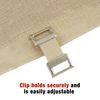 ACE 3 Inch Elastic Bandage with with Clips, Beige, Great for Elbow, Ankle, Knee and More, 1 Count