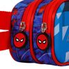 Spiderman Skew-3D Double Pencil Case - Blue, blue, Skew 3D double pencil case