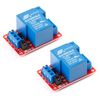 EC Buying 2Pcs 12V Relay Module 1-Channel 30A with Optocoupler Isolation Relay Module 5mA High and Low Level Trigger PCB
