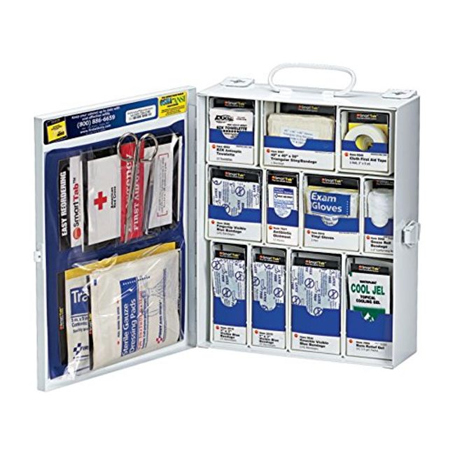 First Aid Only Medium Food Industry First Aid Cabinet-Metal, 5.88 Pound