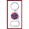 FLORIDA PANTHERS CUSTOM BOTTLE OPENER KEYCHAIN KEY RING - STOCKING STUFFER GIFT