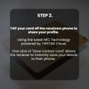 TAPiTAG Digital Business Card NFC Tag + QR(Blue)
