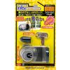 Nippon Lock Service FN-469 Fastener Lock for Sash Window Security Lock Silver with Key