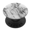 PopSockets Marble-Effect White And Black - Marbled Design PopSockets PopGrip: Swappable Grip for Phones & Tablets
