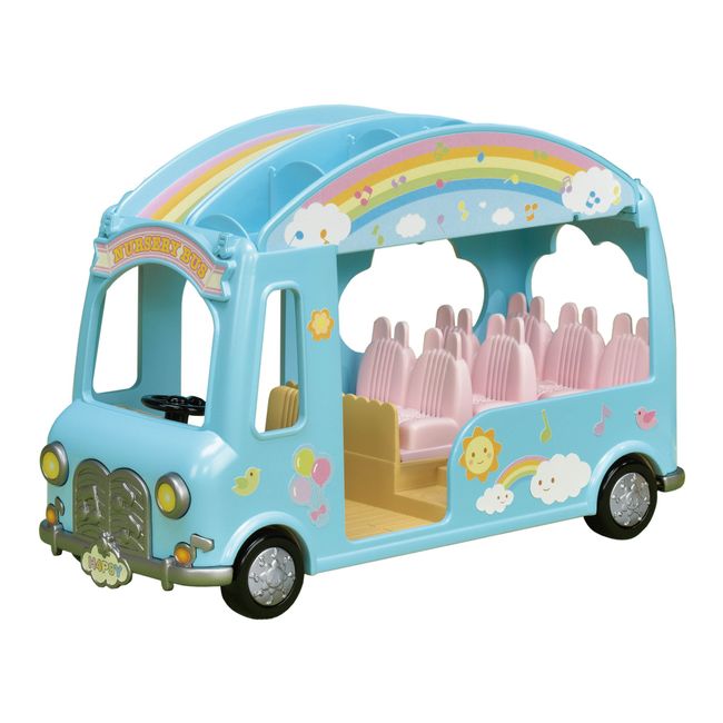 Sylvanian Families School/Kindergarten Rainbow Kindergarten Bus