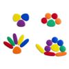 Rainbow Pebbles - Junior - Mini Jar - Ages 18m+ - The Original Sorting and Stacking Stones - First Counting and Sorting Toy