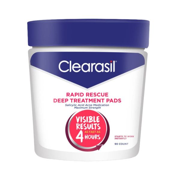 Clearasil Ultra Rapid Action Pads - 0.46 oz - 90 ct