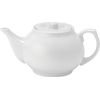Pure White Teapot 15oz (43cl) - Pack Size: 1 x 4