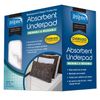 Inspire Washable Reusable Incontinence Underpad, Oversized 36x72 Inches, White, 1 Count