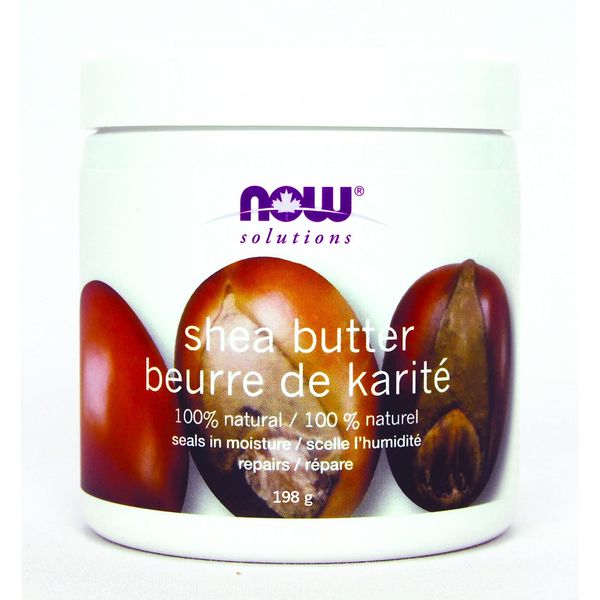 NOW Shea Butter, 100% Natural, 207 g