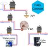 AC 110V-240V 80A RF Relay Wireless Remote Control Switch + 433MHz Remote Battery