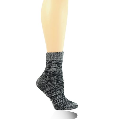 Yomandamor Women's 3 Pairs Non-Binding Quarter Thick Warm Winter Socks with Seamless Toe and Full Cushion