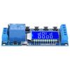 Time Delay Relay Module, Delay Off Cycle Timer Module Timer Relay with LCD Display DC 6-30V Adjustable Trigger Delay Switch Electronic Relay Module Delayed Power Off Timer