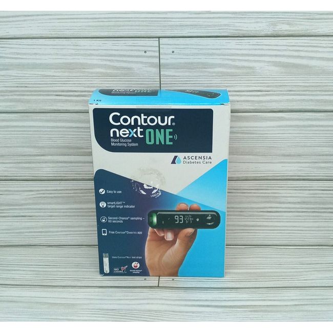 Contour Next One Blood Glucose Monitoring System Diabetes Wireless EXP 01/2026
