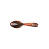 Bass Brushes | Esthetician Grade Bath & Body Brush | 100% Natural Bristle FIRM | High Polish Acrylic Handle | Oval Style | Tortoise Shell Finish | Model 75