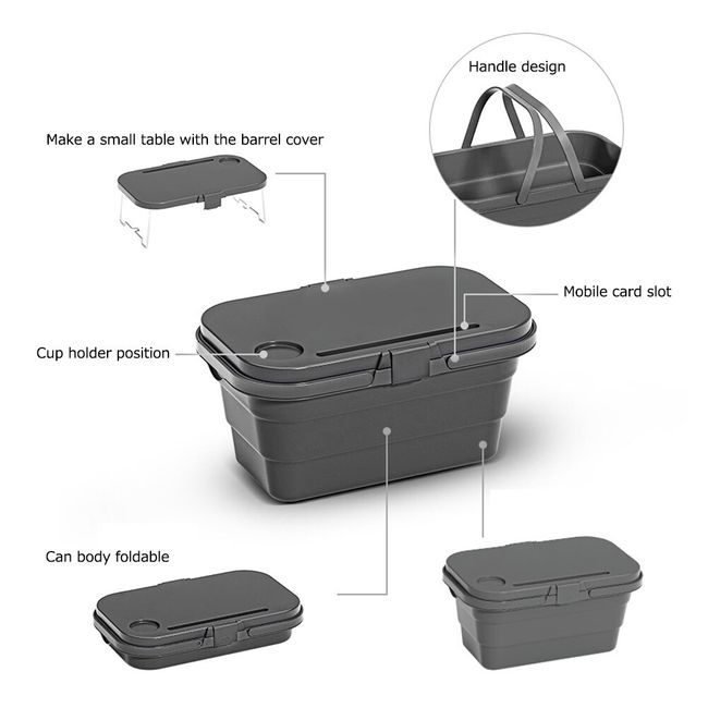 Portable Plastic Protector Case Container Trip Outdoor Lunch Fruit