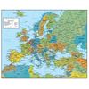 Europe Wall Map GeoPolitical Edition by Swiftmaps (18x22 Laminated)