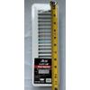 White Steel Floor Register Vent Diffuser w/ Damper, Fits 2-1/4"x10" Duct Opening