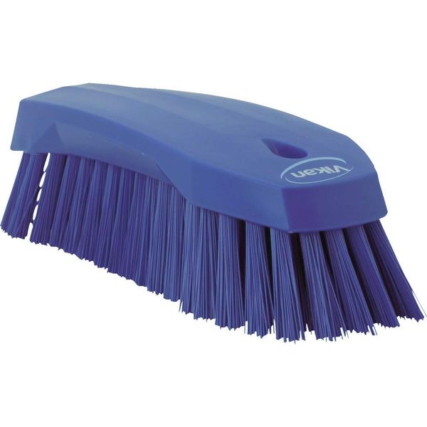 Vikan, Purple Brush,Scrub,Stiff,8",PP/PBT, 3890