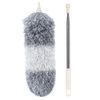DELUX Microfiber Feather Duster Extendable Duster with 100 inches Extra Long Pole, Bendable Head & Long Handle Dusters for Cleaning Ceiling Fan, High Ceiling, Blinds, Furniture & Cars