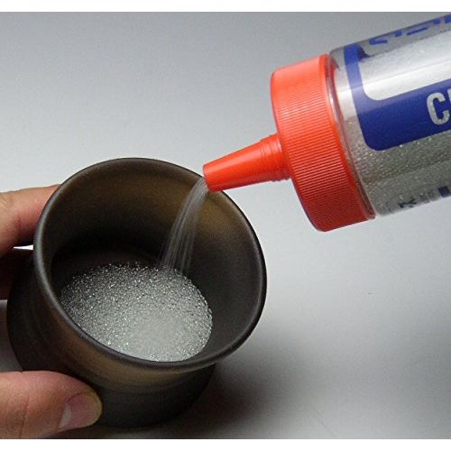 Crystal Beads (500 G) (Ash)/Incense Burner Censer _ Category: Buddhist Ritual Implements Supplies _ Small 仏壇 _ Mini 仏壇 _ Modern _ _ 仏壇 _ _ Incense Stick Incense Burner for Incense Sticks _ Offerings _ Incense Sticks Stand _ your incense sticks _ Sand _ 初盆