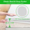 80" Mattress Protector Hypoallergenic Breathable Waterproof Bed Cover King Size