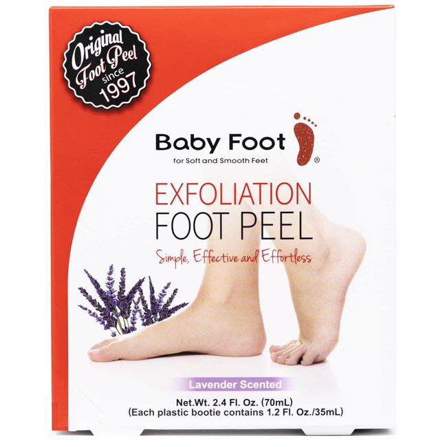 Baby Foot Peel Mask-Original Exfoliant Foot Peel-Callus Remover for Rough Cracked Dry Feet-Dead Skin Remove-Foot Peeling Mask for Baby Soft Feet