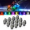 12Pod Wireless RGB LED Strobe Light Flash Lights Set Rechargeable Remote Control