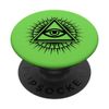 All Seeing Eye Third Eye Conspiracy Design PopSockets PopGrip: Swappable Grip for Phones & Tablets