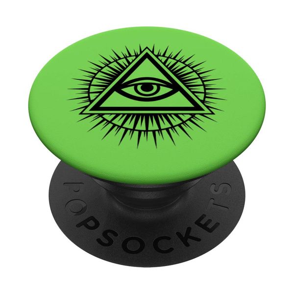 All Seeing Eye Third Eye Conspiracy Design PopSockets PopGrip: Swappable Grip for Phones & Tablets