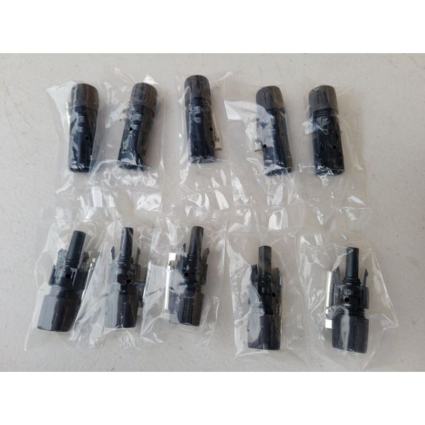 High quality solar panel connectors pairs 10-14 AWG PV Wire ,