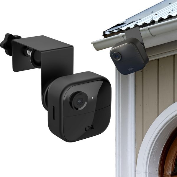 PUUUCI Door/Gutter Mount for Blink Indoor/Outdoor Camera(4th/3rd Gen) & Blink XT2/XT Camera - Blink Security Camera Mounting Accessories for Home/Apartments/Business, No Drilling, No Damage