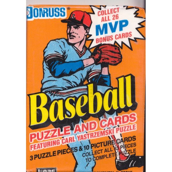Donruss 1990 Baseball Puzzle and Cards (1 Wax-Pack)