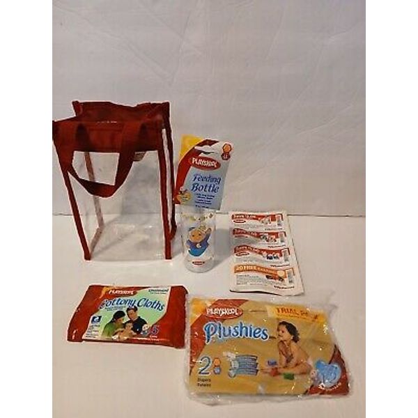 2006 Playskool Gloworm Trial Pack 2 Diapers Wipes Baby Bottle Hasbro Coupons