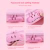BTSEURY Pencil Case with Code Lock, Large Capacity Pencil Pouch Anti-Theft Code Lock Pencil Case for Student