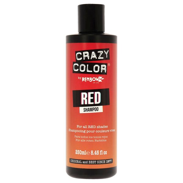 Vibrant Color Shampoo - Red by Crazy Color for Unisex - 8.45 oz Shampoo