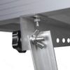 Solar Panel RV Tilt Mount Brackets Kit System Roof Flat Surface Adjustable Frame