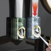 2 Pack Light Luxury Toothpaste Squeezer,Tube Squeezer Toothpaste Squeezer Save Toothpaste,Toothpaste Dispenser,Plastic Non-Punching Squeezer,Wall Mounted Toothpaste Holder Stand Bathroom Organizer