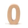 Glorex Cardboard Number 0, Natural