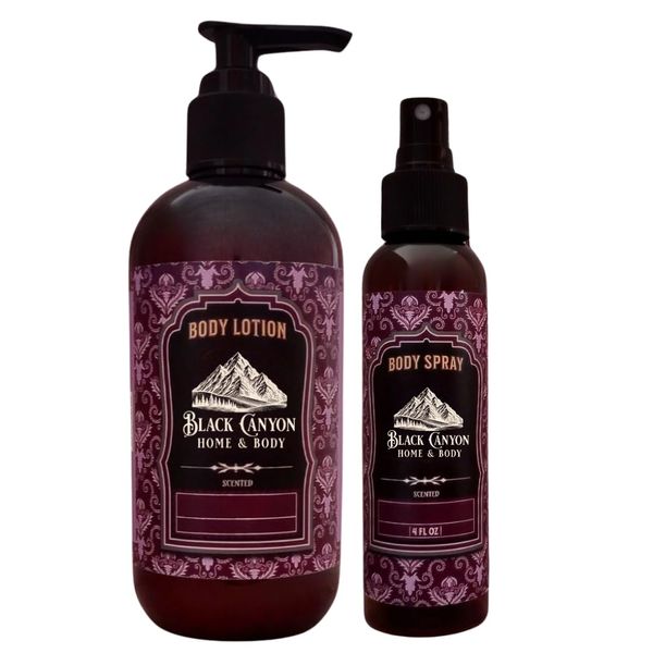 Black Canyon Root Beer Float Scented Body Lotion and Body Spray Set