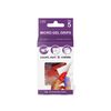 Lee Tippi Micro Gel Fingertip Grips -Assorted - Size 5 Small - 10 Pack (S61050)