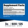 Nutricost Creatine Monohydrate 3000mg Serving, (750mg Per Capsule), 500 Capsules (2 Bottles)