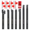 21PCS Lathe Turning Tool Kit Carbide Inserts Metal Lathe Tool Holders Boring Bar
