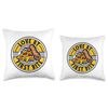 Love At First Bite Pizzaiolo Pizzeria Chef Baker Pizza Maker Throw Pillow