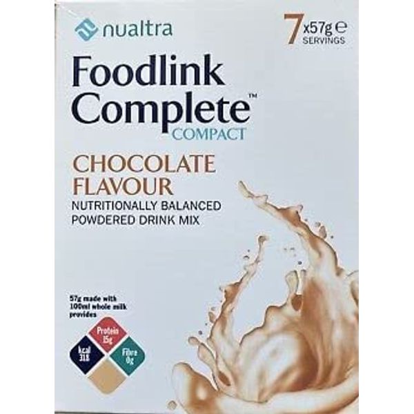 Nualtra Foodlink Complete COMPACT (7 x 57g) - Chocolate